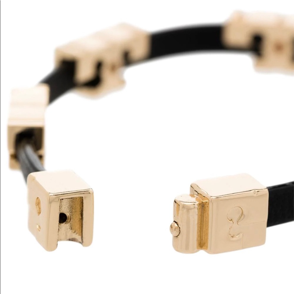 Tory Burch Stackable Leather Bracelet - image 3